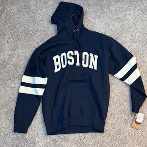 Boston Navy Hoodie